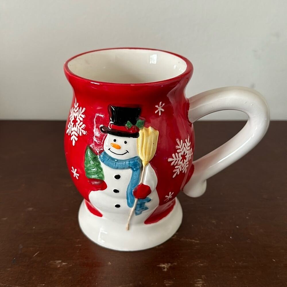 Earthenware | Snowman Mug